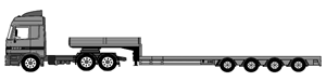 2 x 4 ACHS TELE-SEMI-TIEFLADER