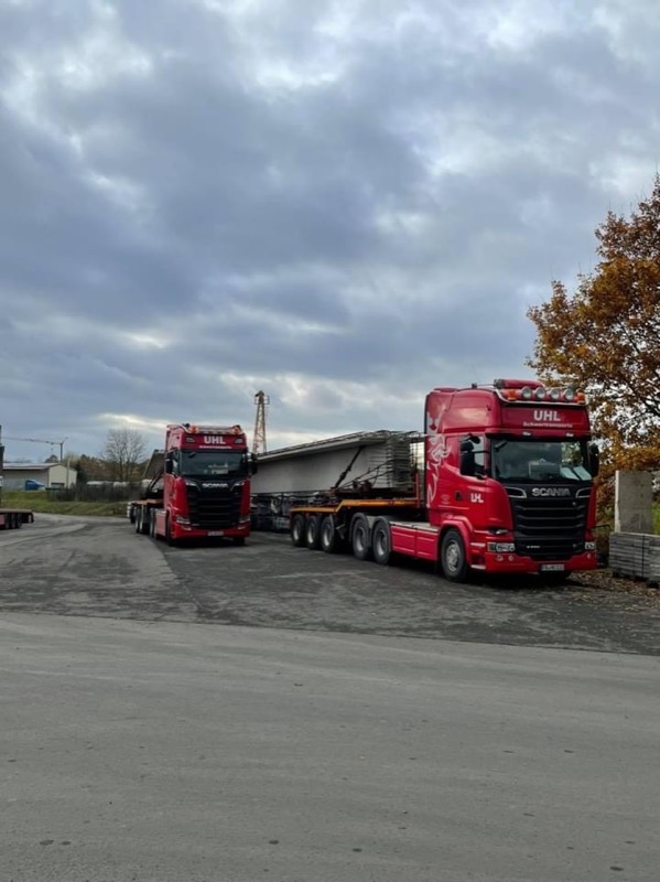 Bruecken Transport Uhl-Schwertransporte