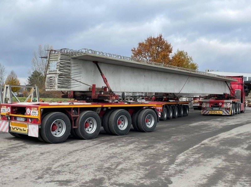 Bruecken Transport Uhl-Schwertransporte